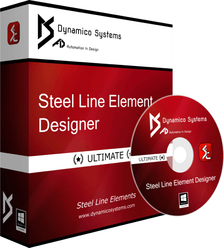 Steel Line Element Designer software box